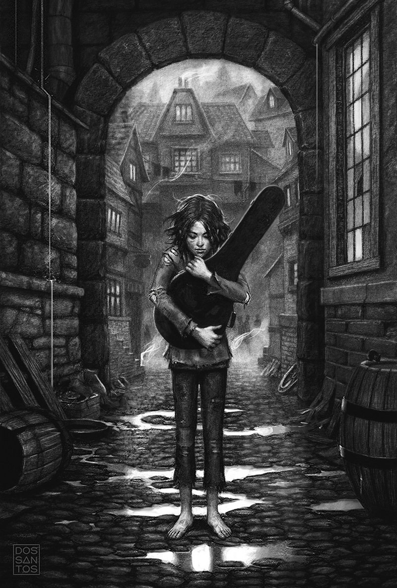 Illustration for article titled The Kingkiller Chronicle's Kvothe Has Never Looked Better Than in These Beautiful Illustrations